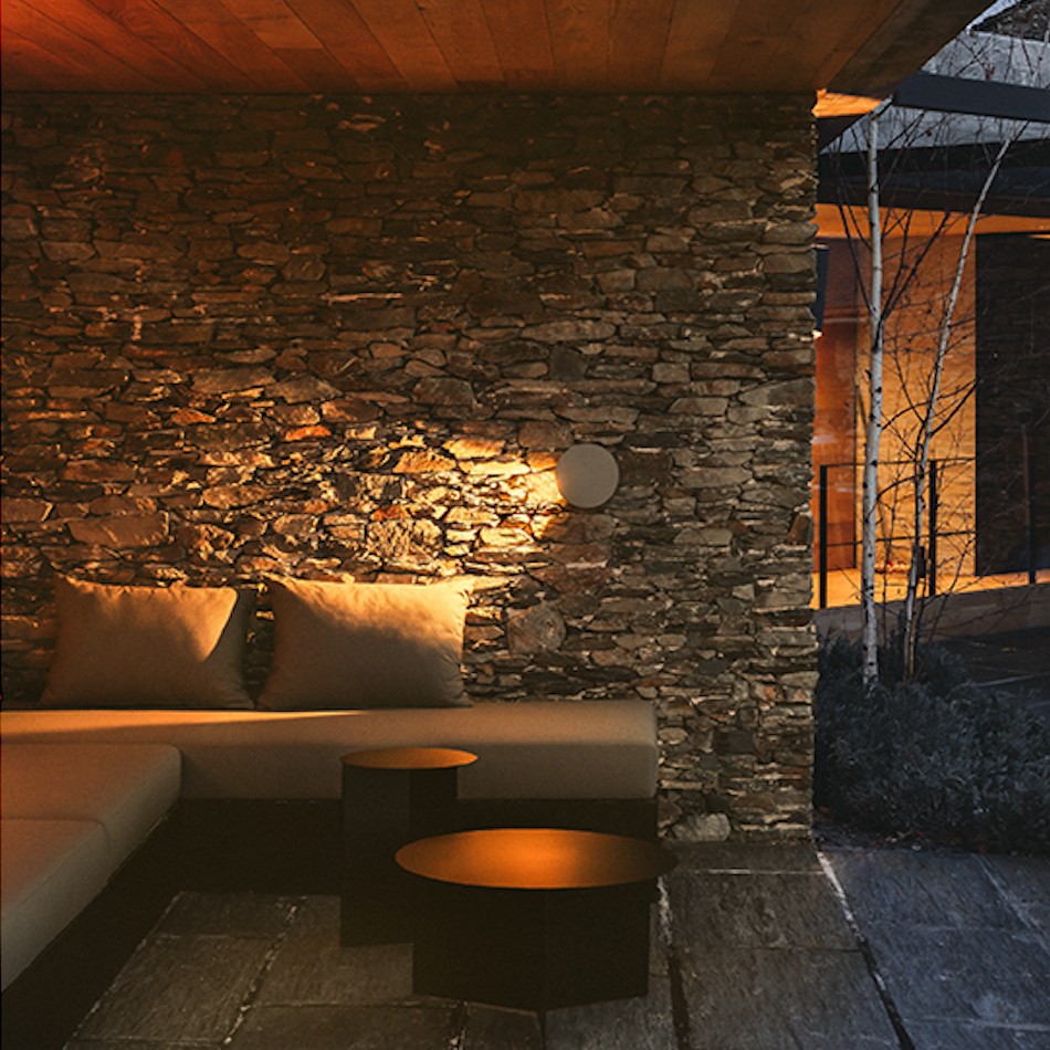 Dots Wall, 1 Beam, Green, LED, 5W, IP65