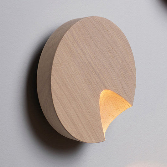Dots Wall, Cone Beam, Directional, Adjustable, Wood White Oak, 5.75W, LED, Dim