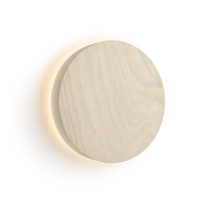 Dots Wall, Halo, Wood White Oak, 4.5W, LED, Dim