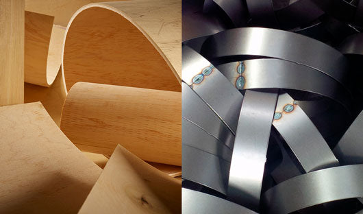 Duo Ceiling, Round Flat Large, 78.5 cm ø, White with Wood Interior, 50W, LED, Dim