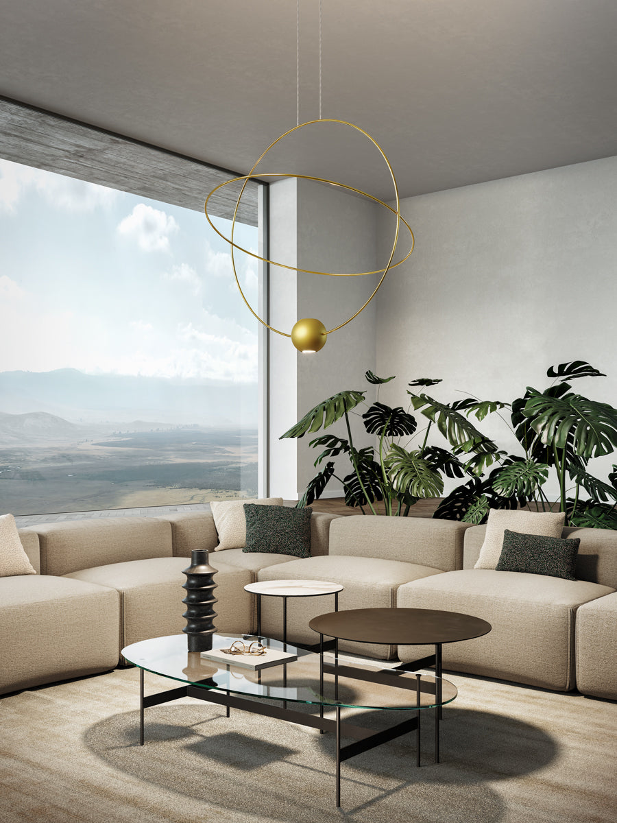 Elara Pendant, Black, LED, Triac Dim, IP20