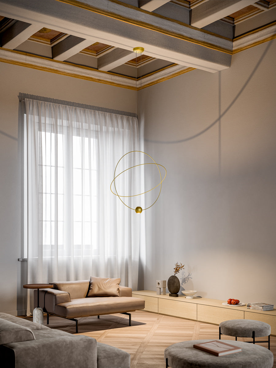 Elara Pendant, Black, LED, Triac Dim, IP20