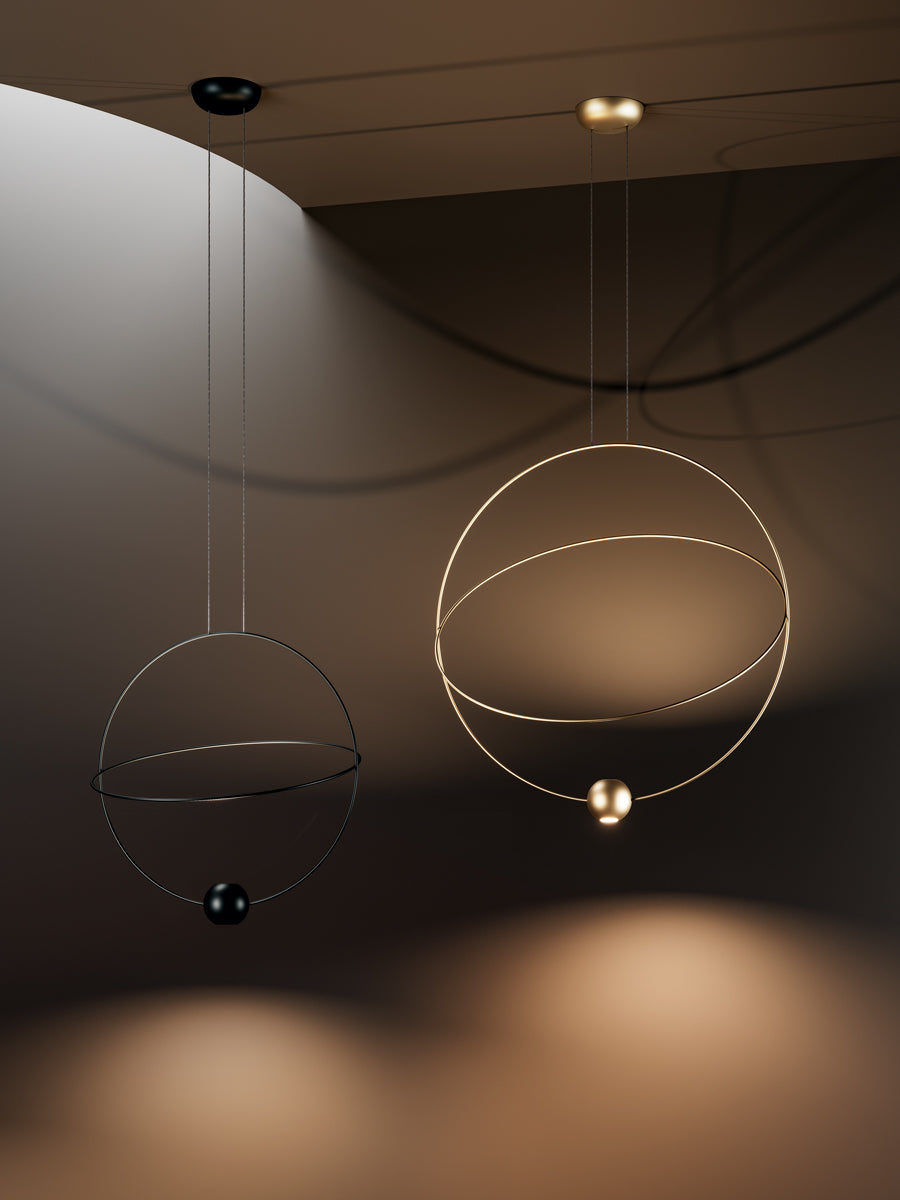 Elara Pendant, Black, LED, Triac Dim, IP20