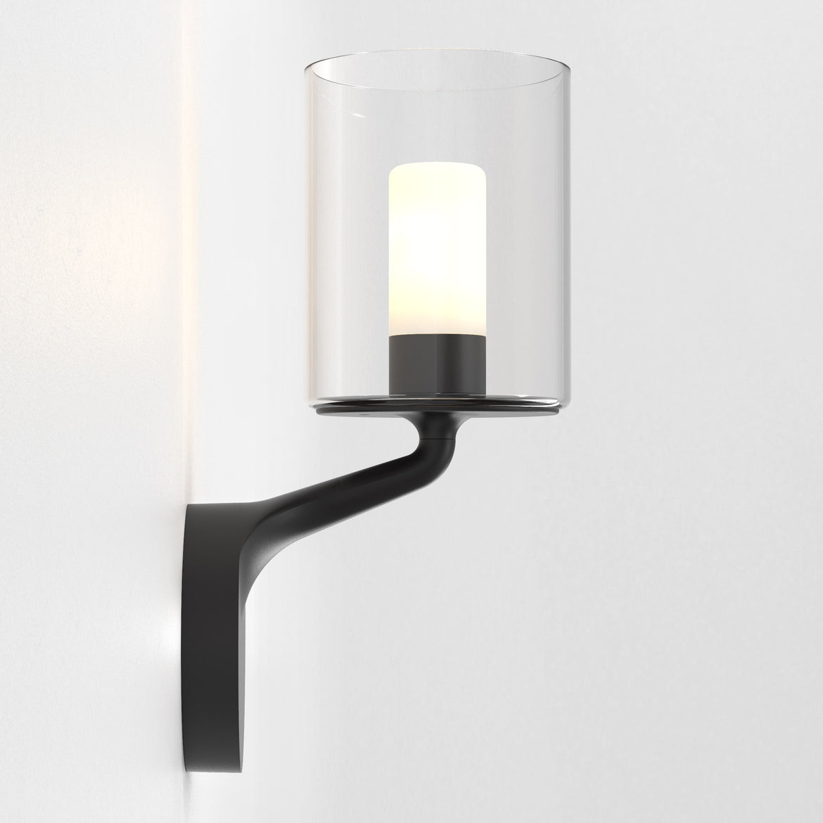 Elena Wall Light, Black, G9, IP44