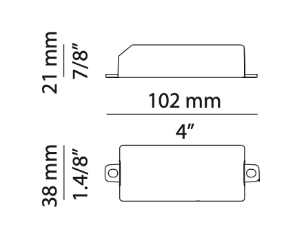Flow Pendant, White, 41 cm H, LED, Recessed Mount, Triac Dim