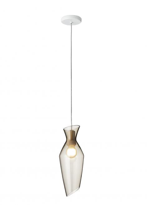 Malvasia Pendant, Transparent Colour Glass, E27, IP20