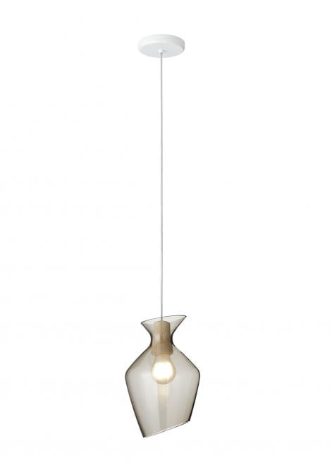 Malvasia Pendant, Transparent Colour Glass, E27, IP20