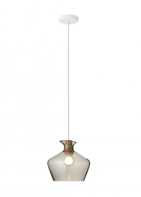 Malvasia Pendant, Transparent Colour Glass, E27, IP20