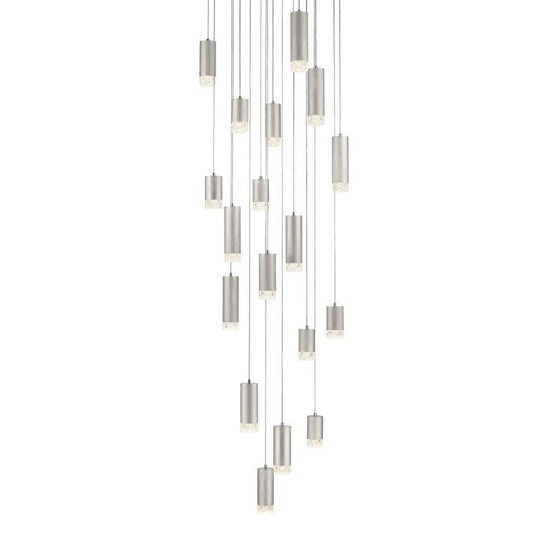 Cordelia Pendant, Cluster, Brushed Satin Nickel, GU10, IP20