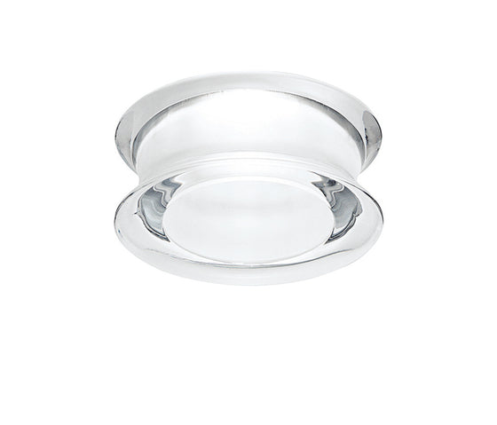 Faretti Eli Semi-Flush Downlight, Clear Glass, GU10, IP20