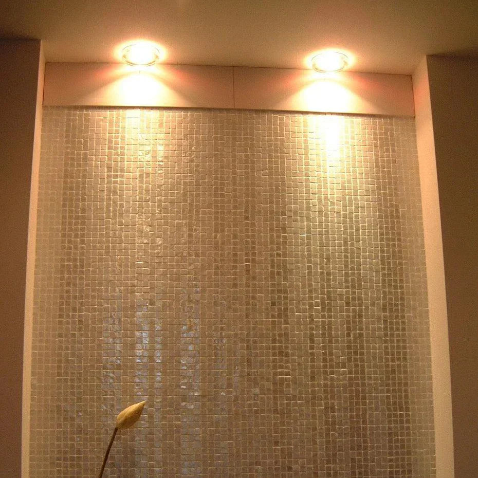 Faretti Tondo Semi-Flush Downlight, Clear Glass, GU10, IP20