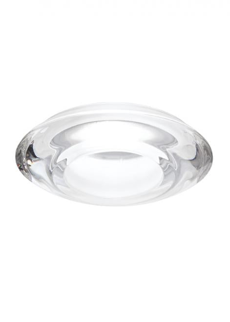 Faretti Rombo Semi-Flush Downlight, Clear Glass, GU10, IP20