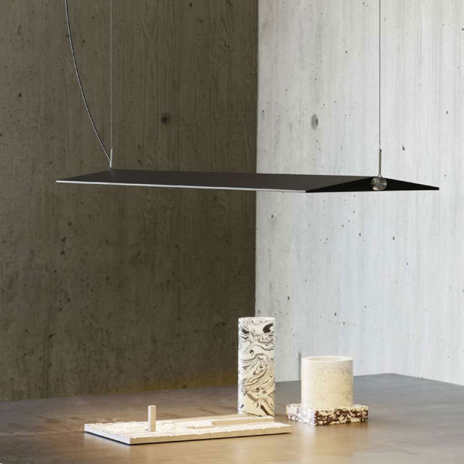 Fienile Linear Pendant, White, LED, 52W, Dali or Push Dim or On/Off, IP20