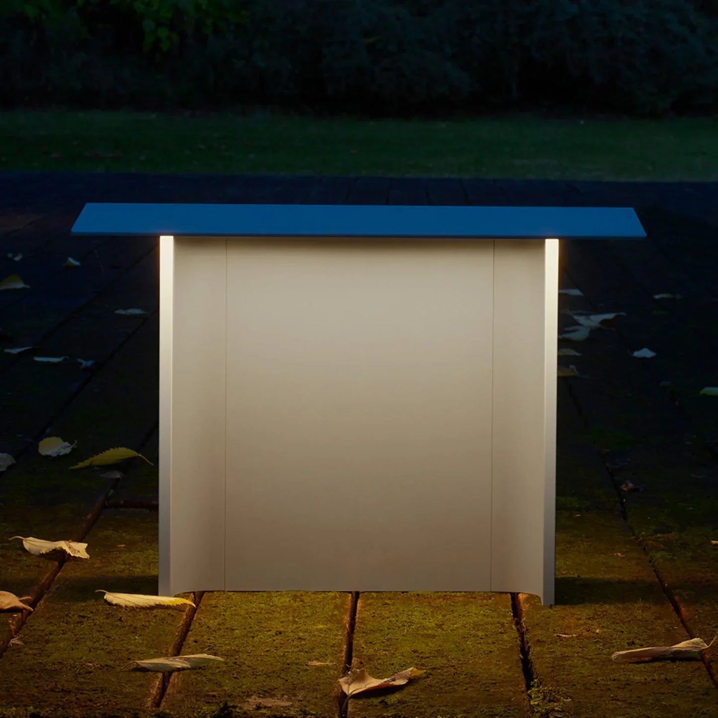 Fienile Bollard, Short, Light Grey, LED, 19W, DALI Dim or On/Off, IP65