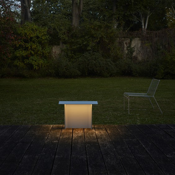 Fienile Bollard, Short, Light Grey, LED, 19W, DALI Dim or On/Off, IP65