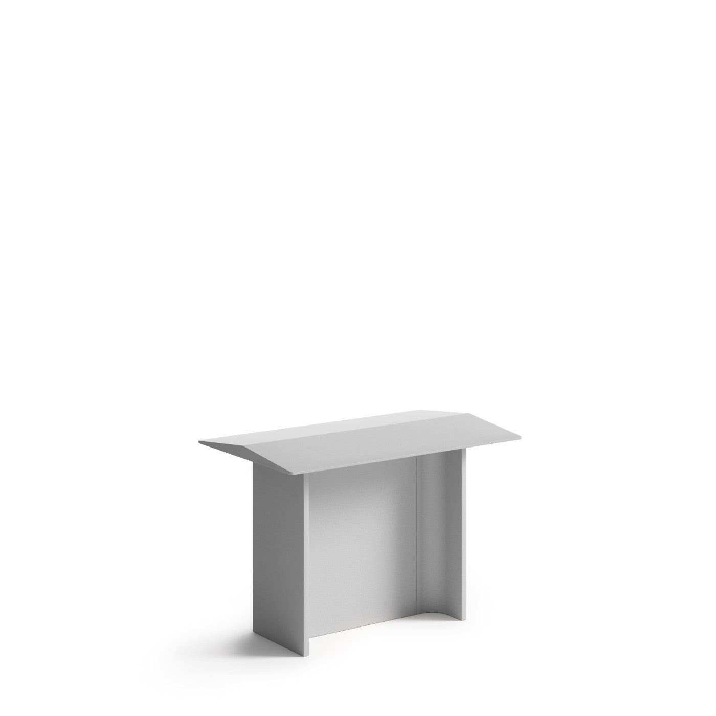 Fienile Bollard, Short, Light Grey, LED, 19W, DALI Dim or On/Off, IP65