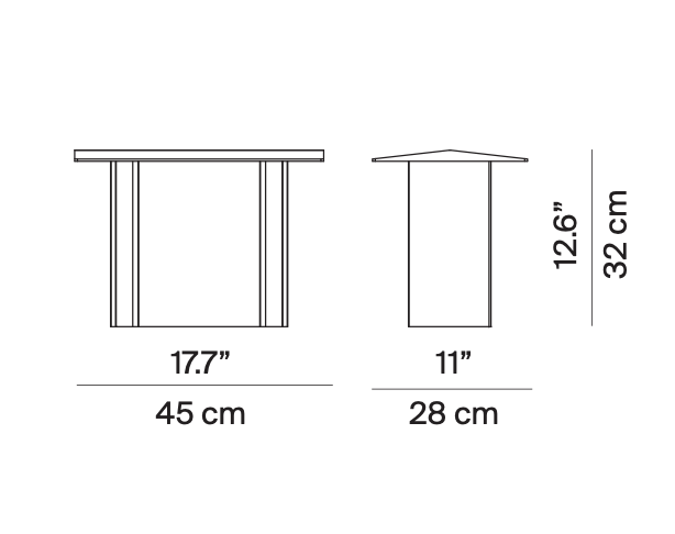 Fienile Bollard, Short, Light Grey, LED, 19W, DALI Dim or On/Off, IP65