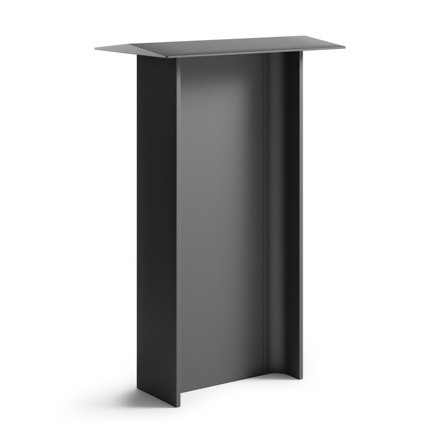 Fienile Bollard, Tall, Dark Grey, LED, 19W, DALI Dim or On/Off, IP65