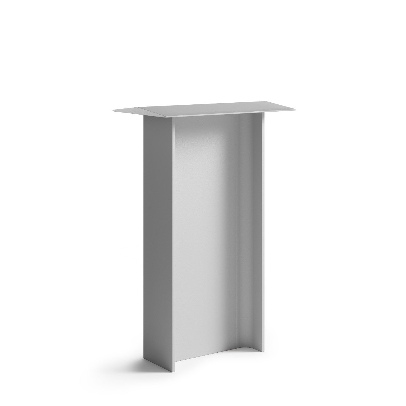 Fienile Bollard, Tall, Light Grey, LED, 19W, DALI Dim or On/Off, IP65