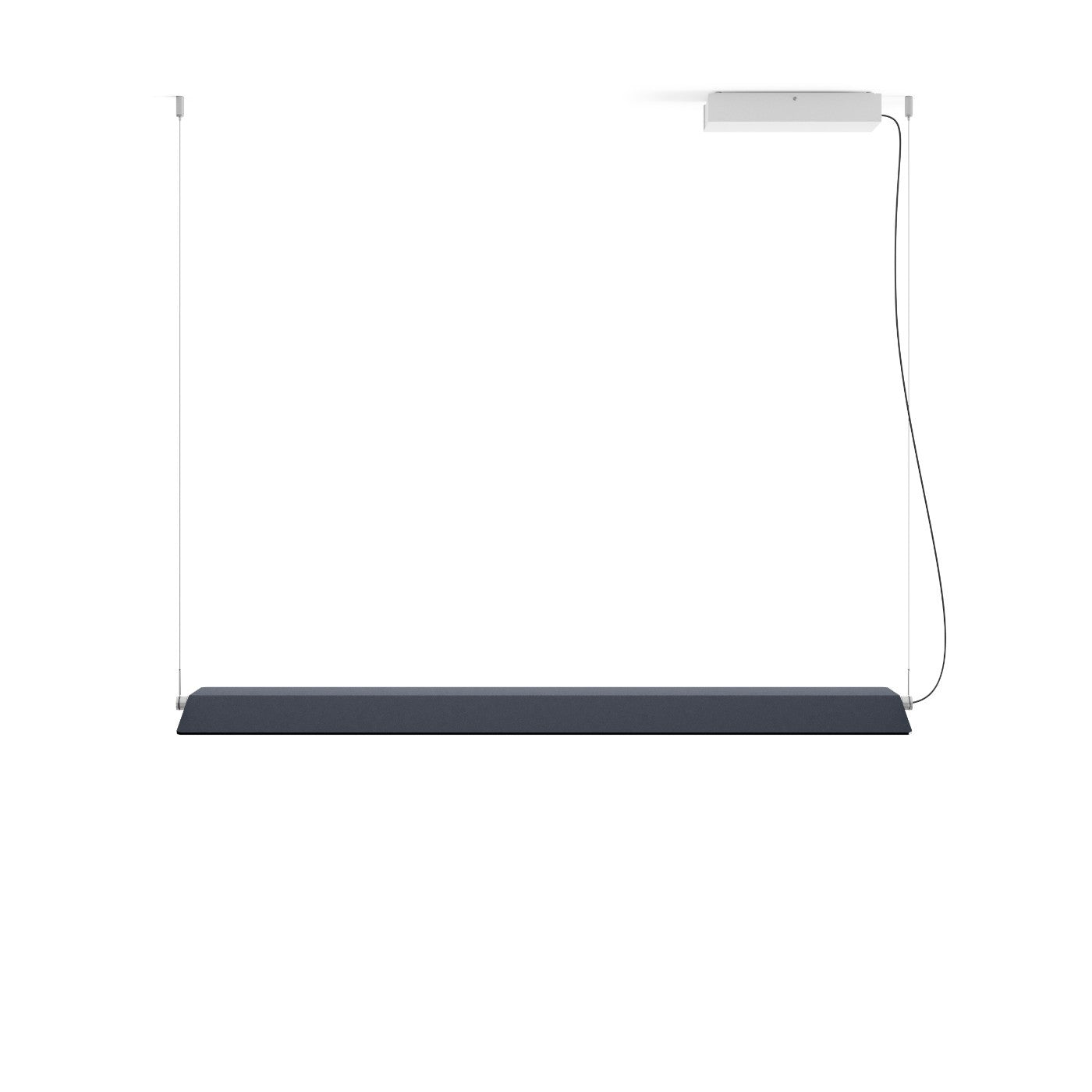Fienile Linear Pendant, Dark Grey, LED, 52W, Dali or Push Dim or On/Off, IP20