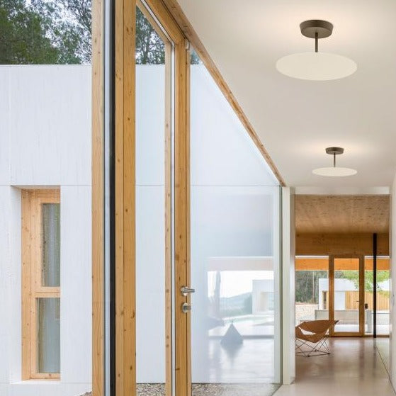 Flat Ceiling, 1 Beam, 40 cm ø, Green, Dimmable, IP20