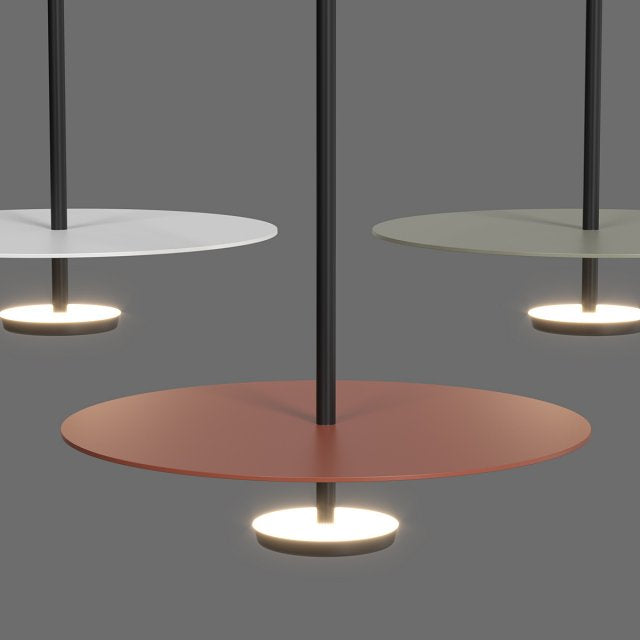 Flat Pendant, Small, Dimmable, IP20