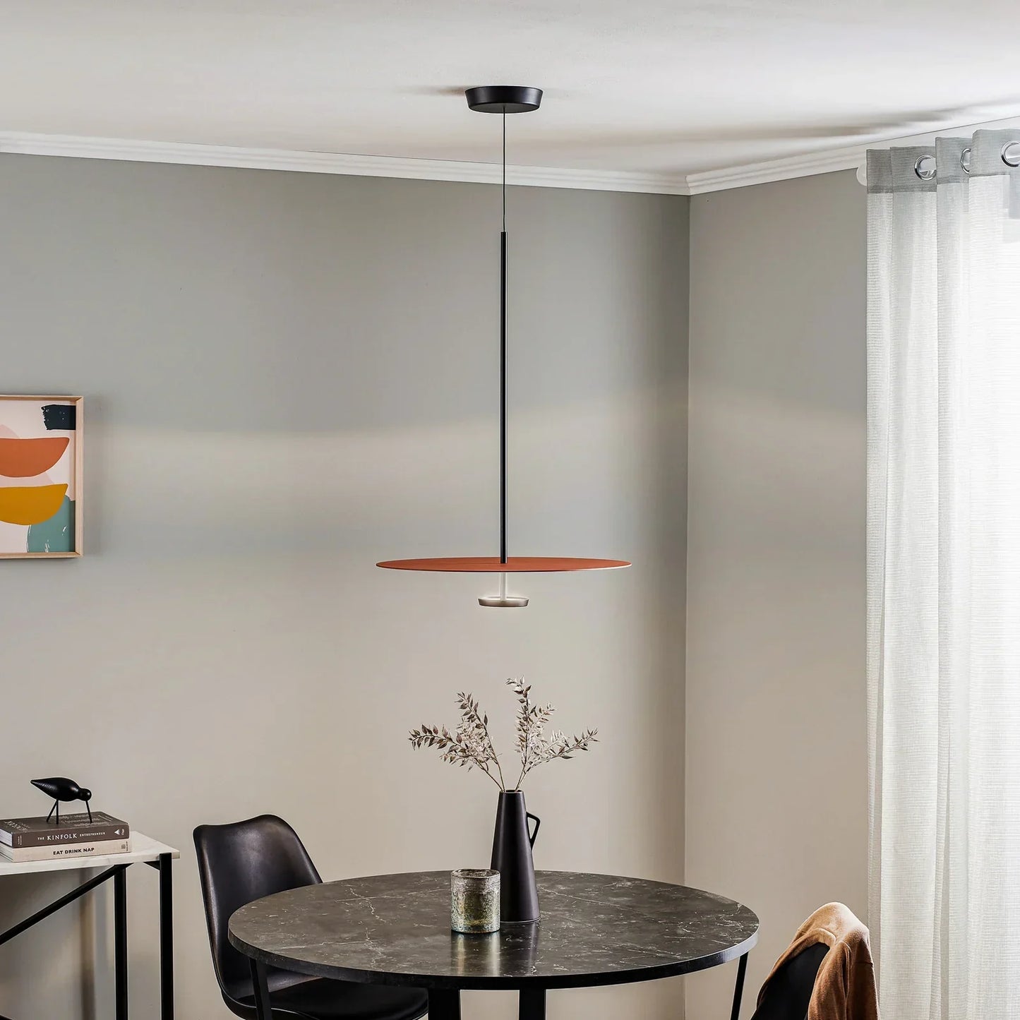 Flat Pendant, Large, Dimmable, IP20