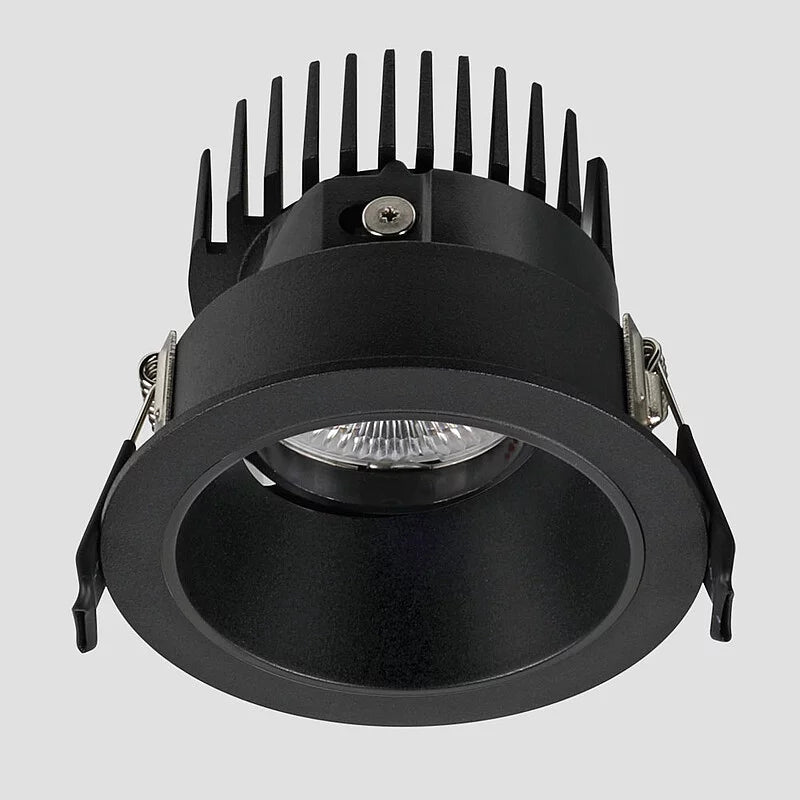 Flexio Downlight, Adjustable, Black, 11W, LED, Dim, IP20