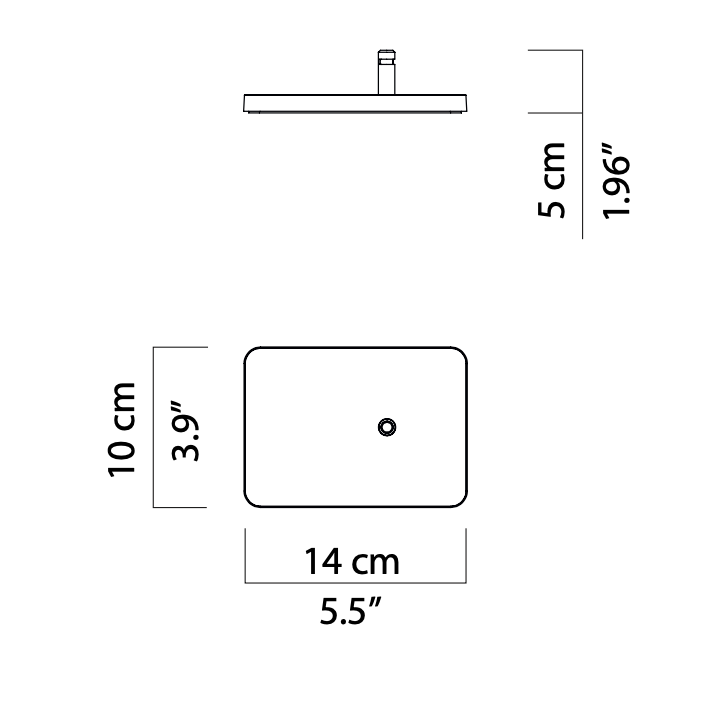 Flia Floor, Single, 120 cm H, LED, 2.5W, DALI Dim or On/Off, IP65