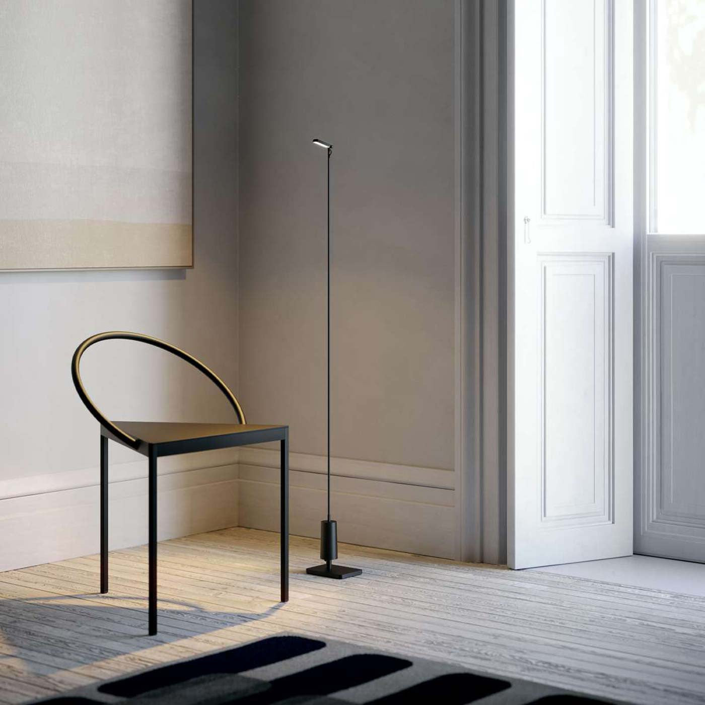 Flia Floor Wireless, 180 cm H, LED, 2.5W, Touch Dim, IP65