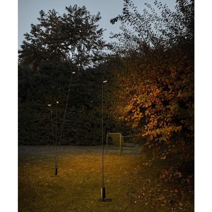 Flia Floor, Triple, LED, 7.5W, DALI Dim or On/Off, IP65