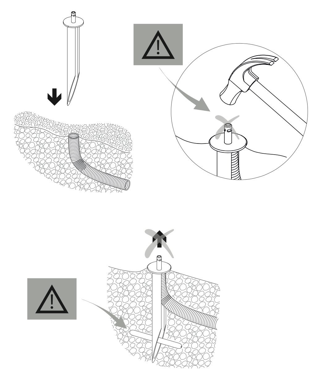 Flia Floor, Single, 120 cm H, LED, 2.5W, DALI Dim or On/Off, IP65