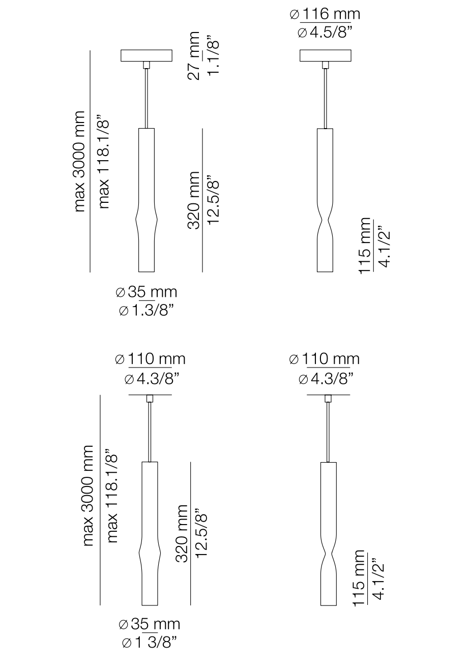 Flow Pendant, LED