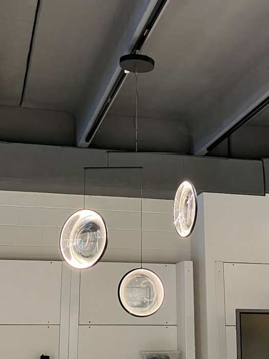 Focus Pendant, 3 Light, White, LED, Triac Dim, IP20