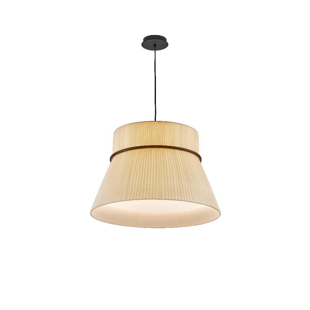 Folie Pendant, Wide, Cream Ribbons, E27, IP20