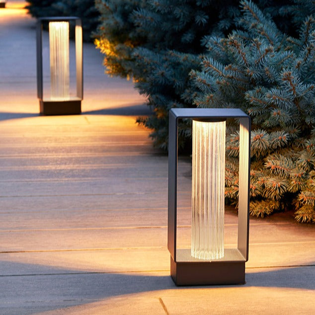 Frame, Bollard, Large, Black, LED, NO DIM, IP65