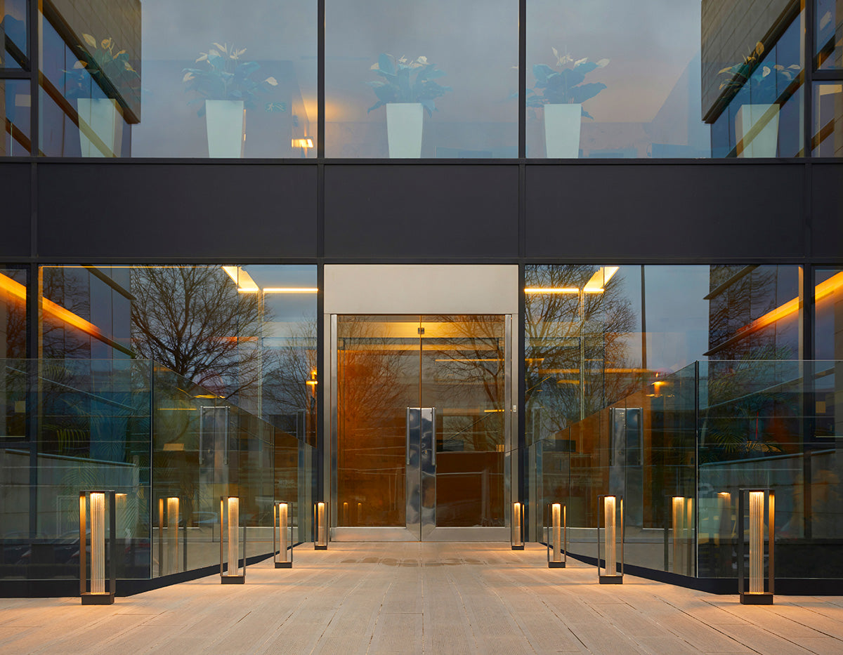 Frame Bollard, Small, Black, LED, NO DIM, IP65