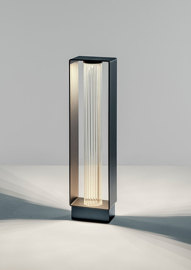 Frame, Bollard, Large, Black, LED, NO DIM, IP65