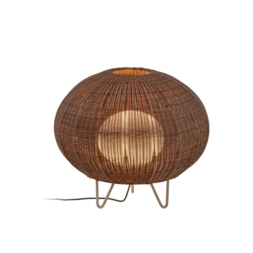 Garota Floor, Short, Brown, E27, Plugs In, IP66