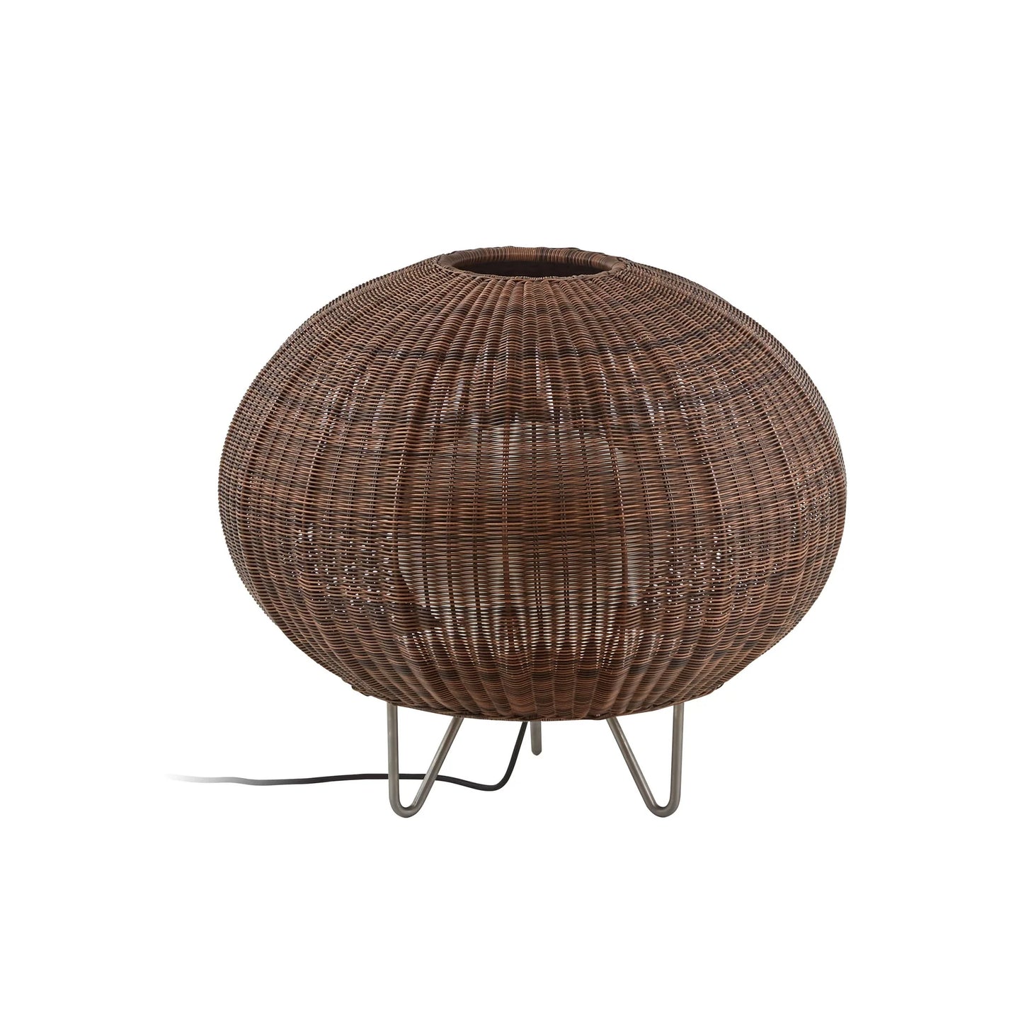 Garota Floor, Short, Brown, E27, Plugs In, IP66