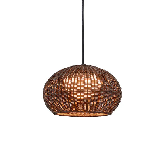 Garota Pendant, Small, Brown, LED, 8.4W, Triac Dim, IP66