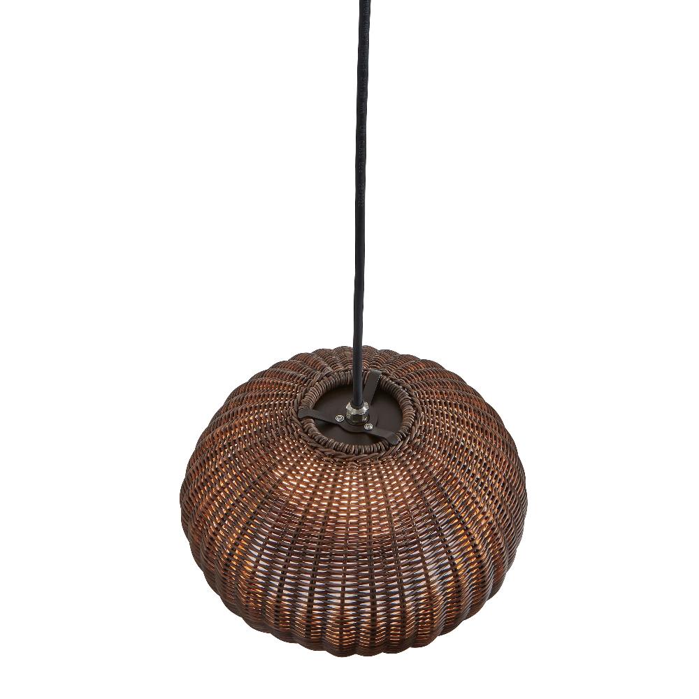 Garota Pendant, Small, Brown, LED, 8.4W, Triac Dim, IP66