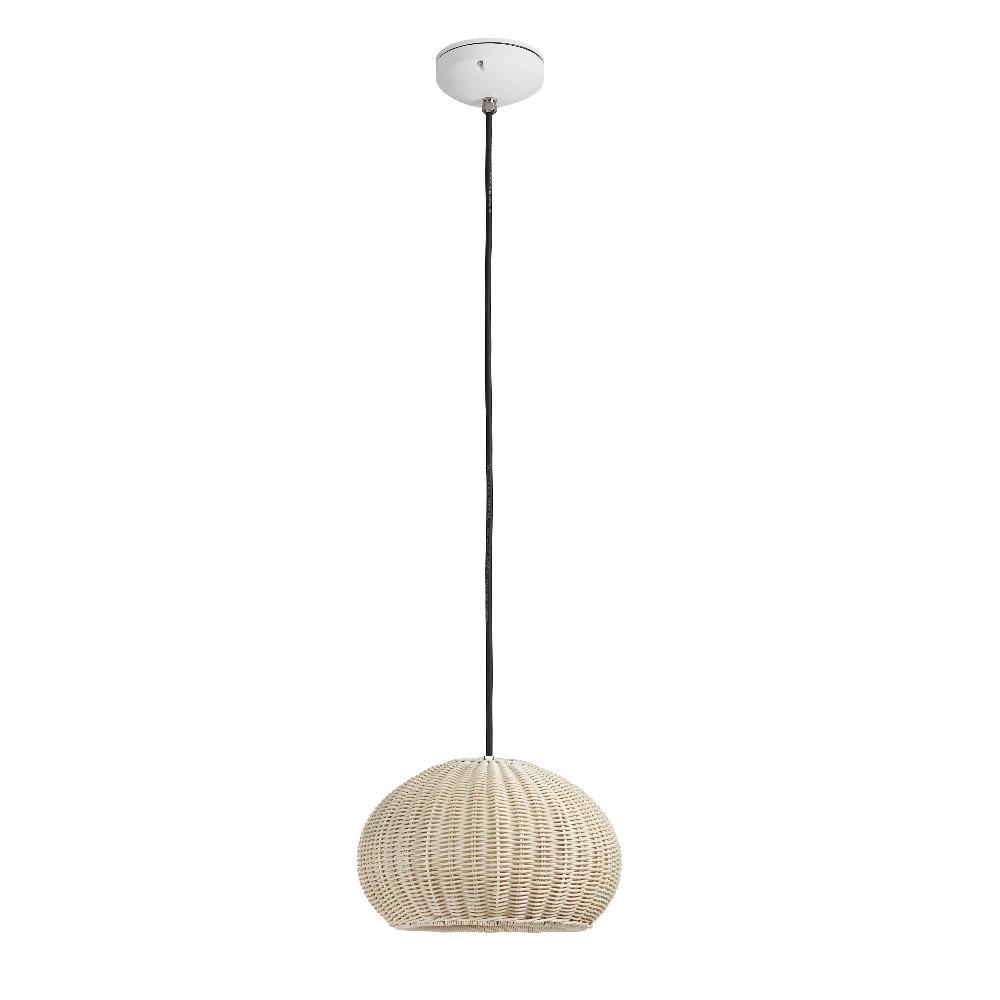 Garota Pendant, Small, Ivory White, LED, 8.4W, Triac Dim, IP66