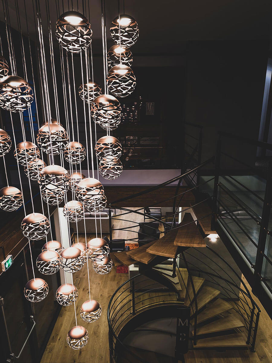 Kelly Pendant, Cluster Unit, LED, Triac Dim, IP20