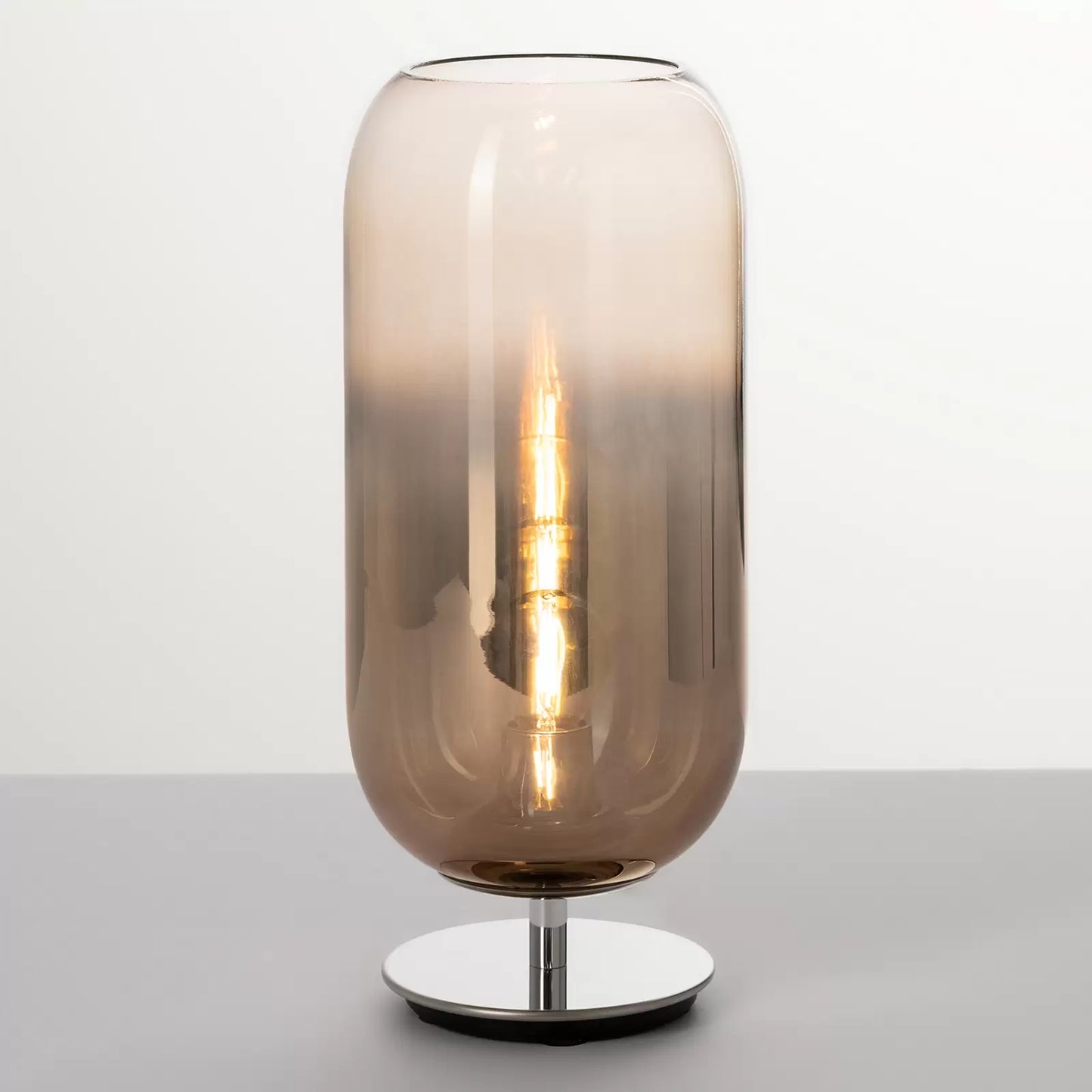 Gople Table Lamp, Bronze Ombre Clear Glass, IP20