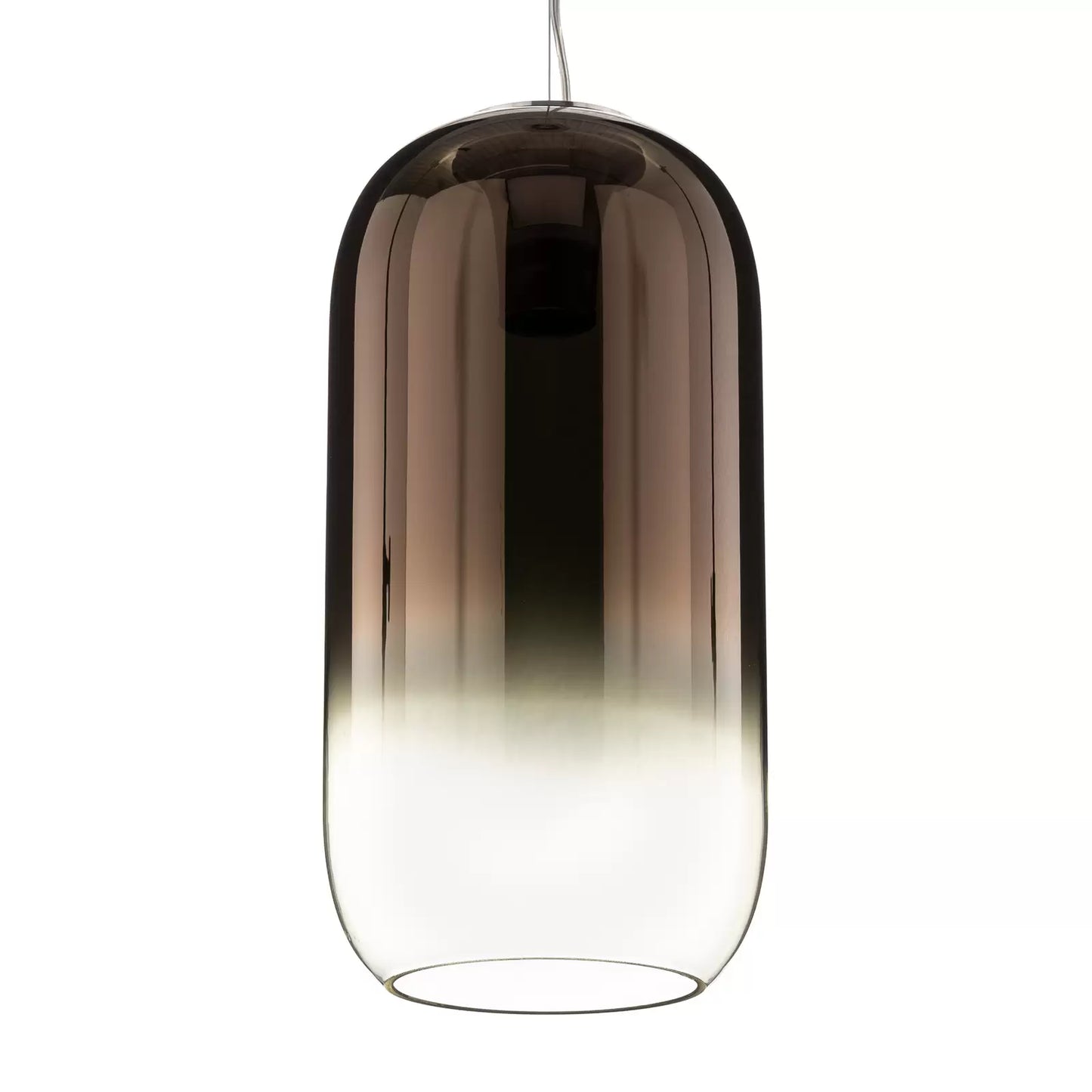 Gople Pendant, Bronze Ombre Clear Glass, IP20