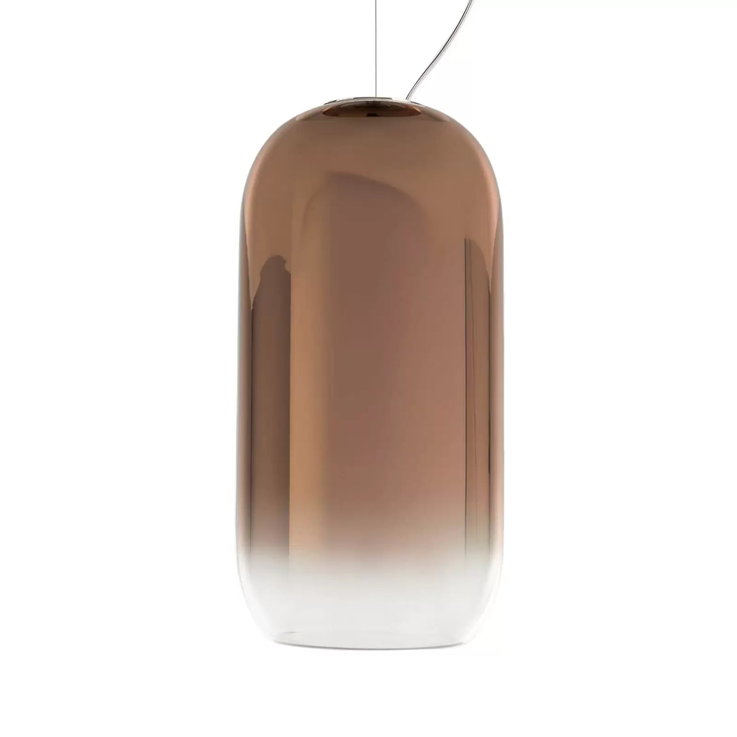 Gople Pendant, Bronze Ombre Clear Glass, IP20