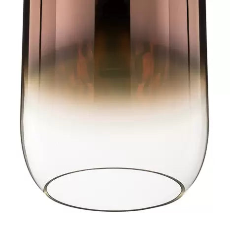 Gople Pendant, Copper Ombre Clear Glass, IP20