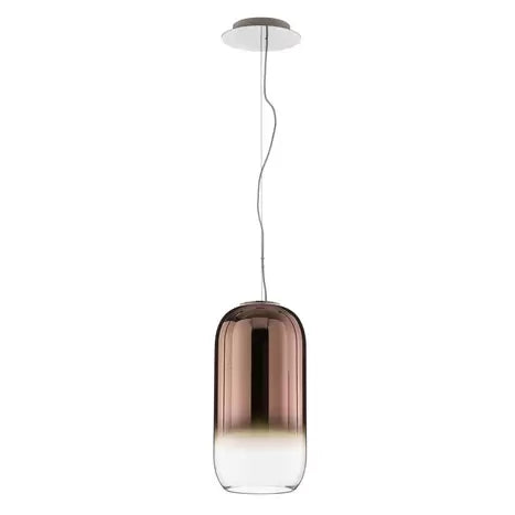 Gople Pendant, Copper Ombre Clear Glass, IP20