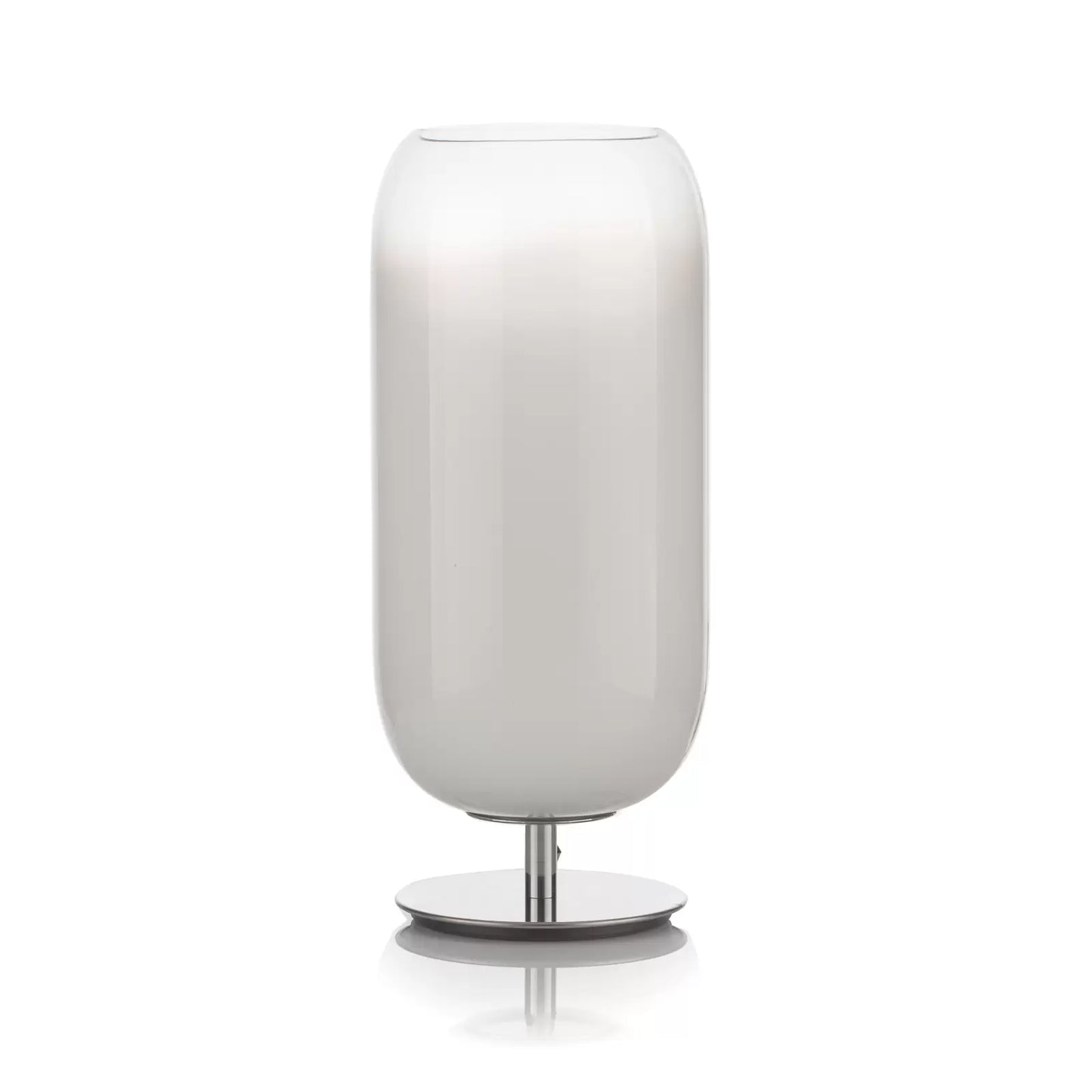 Gople Table Lamp, White Ombre Clear Glass, IP20